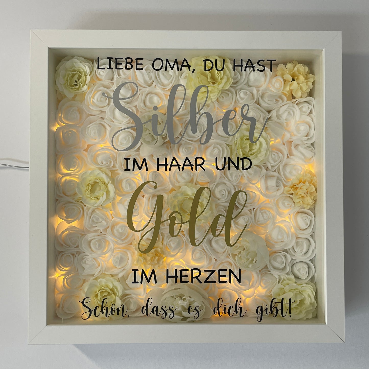 Sofortkauf "Liebe Oma, du hast silber im Haar und gold im Herzen"